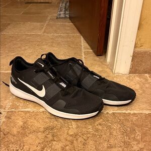 Nike Black and White Athletic Shoes